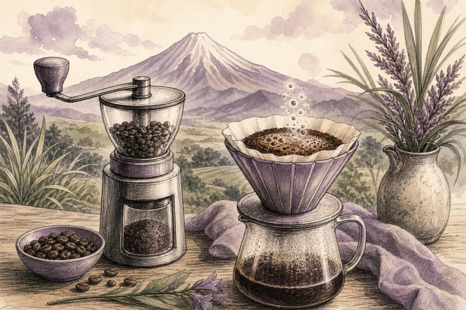 How to Grind Coffee Beans at Home in New Zealand (and Why the Bloom Matters)